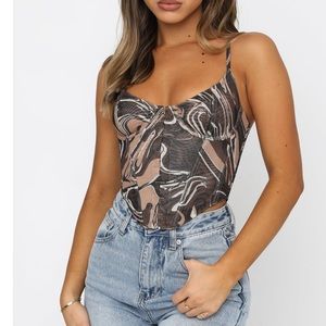 White Fox Boutique Edge of Reason Bustier